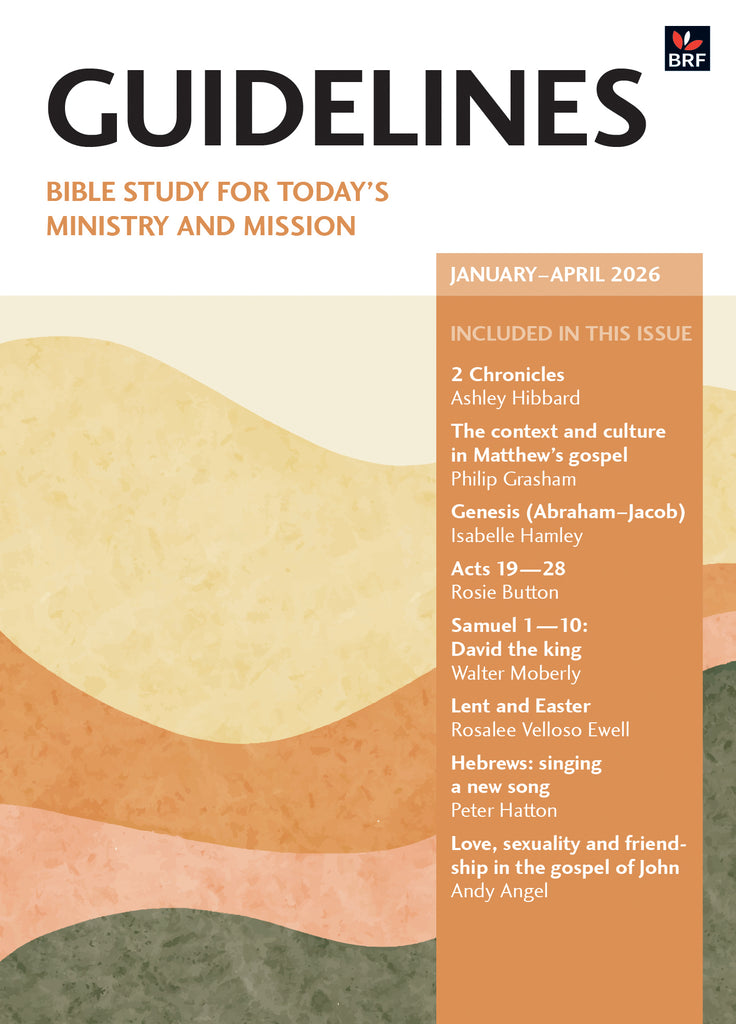 Guidelines: Bible study for today's ministry and mission January - April 2026