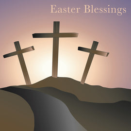 Easter cards - 1. Easter Blessings (Pack of 6 cards)