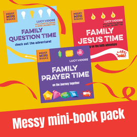 Messy mini-book pack