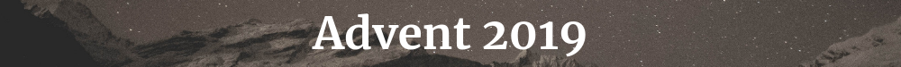 The BRF Advent book for 2019