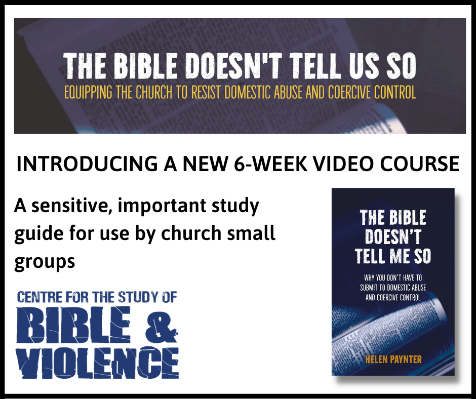 The Bible Doesn't Tell Us So- New Small Group Video Resource!!