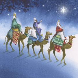 Christmas Card - Seeking the Star (pack of 10)