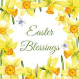 Easter Cards Crowd of Daffodils - Pack of 6