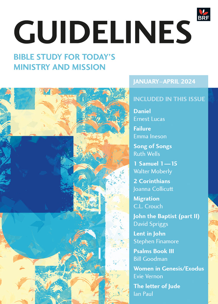 Guidelines January - April 2024 Bible study for today's ministry and mission