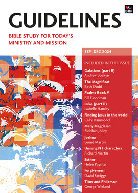 Guidelines September-December 2024: Bible study for today's ministry and mission