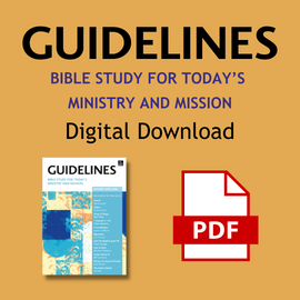 Guidelines January - April 2024 Bible study for today's ministry and mission PDF