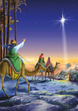 Christmas Card - The guiding star (pack of 10)