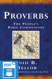 The People's Bible Commentary - Proverbs: A Bible commentary for every day