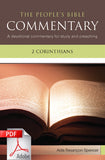 The People's Bible Commentary - 2 Corinthians: A devotional commentary for study and preaching
