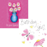 Everyday cards - Birthday Girl and On Your Special Day (Pack of 6 cards, 3 of each design)