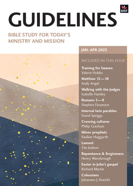 Guidelines January- April 2023: Bible study for today's ministry and mission